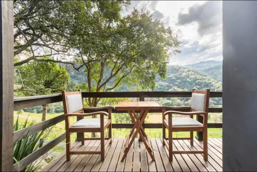 Cabana Sassafras Com Hidromassagem Alfredo Wagner Εξωτερικό φωτογραφία