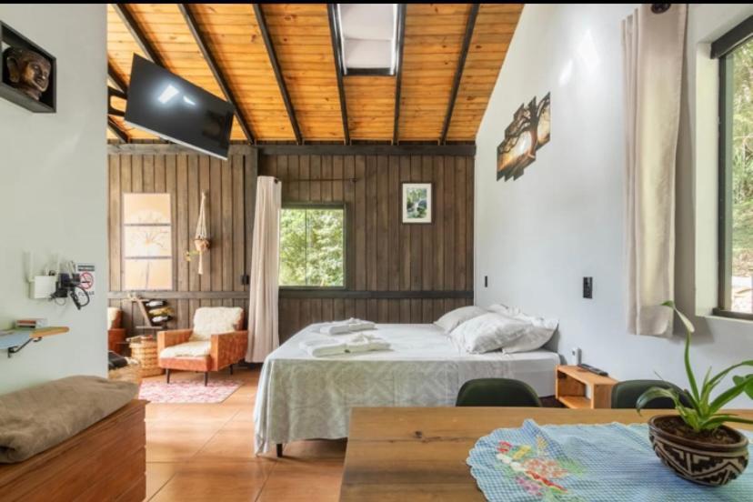 Cabana Sassafras Com Hidromassagem Alfredo Wagner Εξωτερικό φωτογραφία