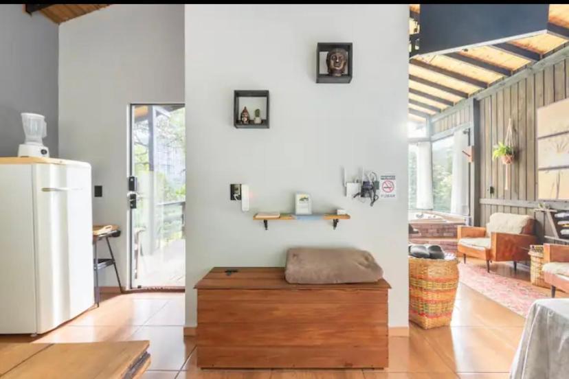 Cabana Sassafras Com Hidromassagem Alfredo Wagner Εξωτερικό φωτογραφία